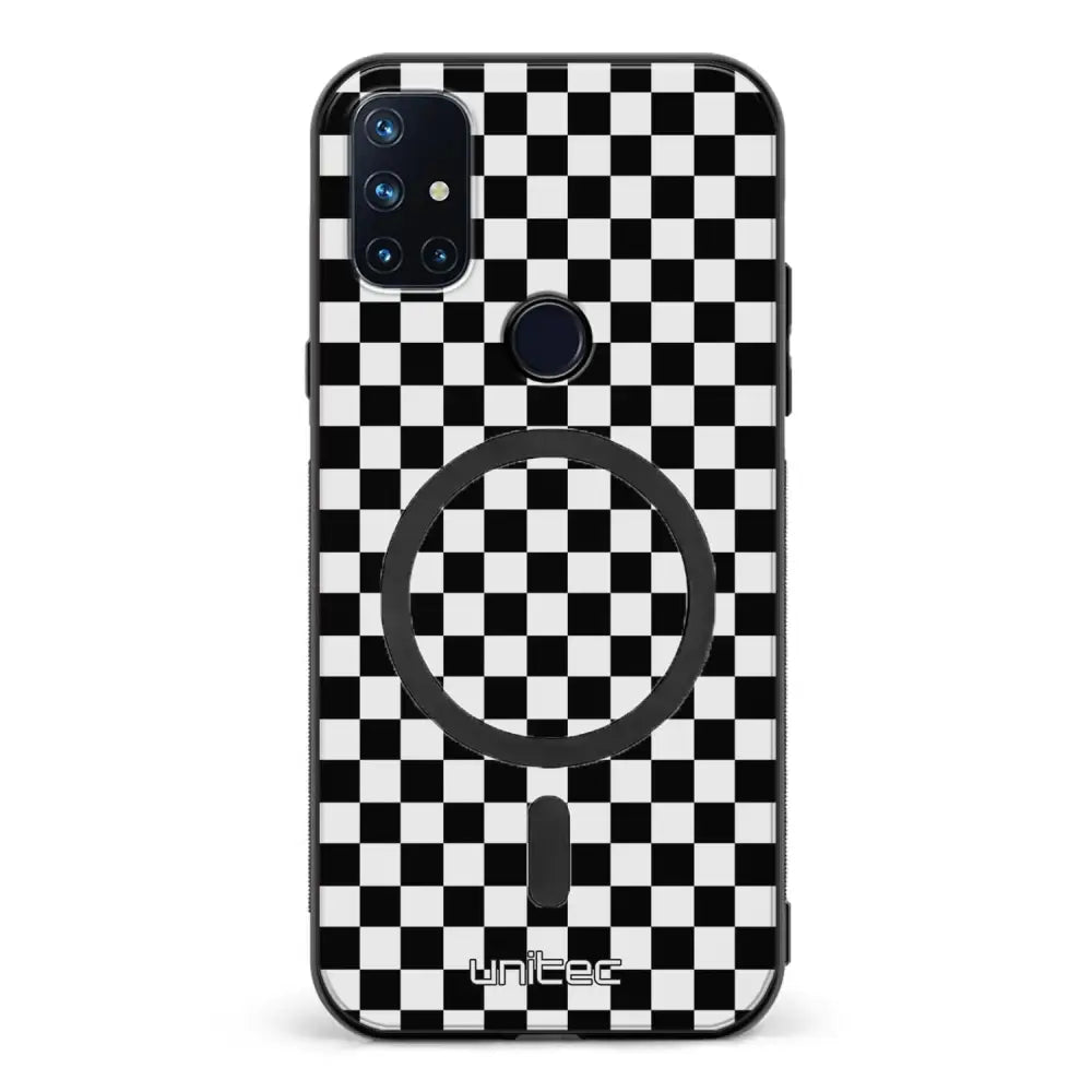 OnePlus Nord N10 suojakuoret - Black And White