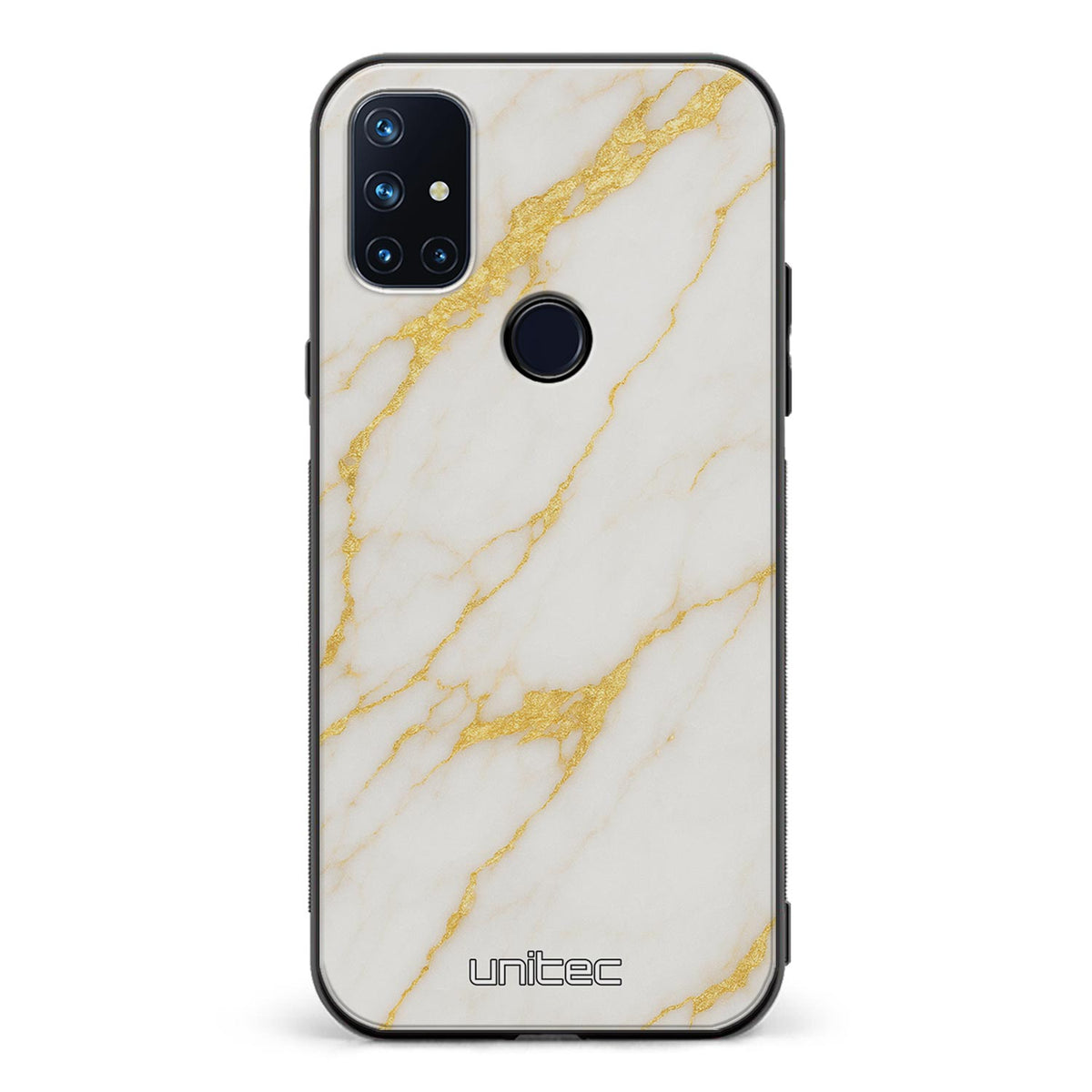 OnePlus Nord N10 Suojakuoret Marmori – White Luxe