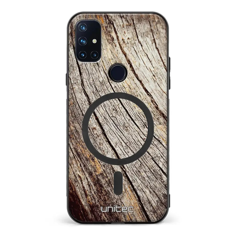 OnePlus Nord N10 suojakuoret - Wooden Stump