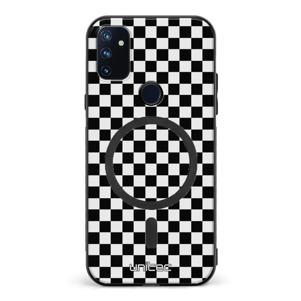 OnePlus Nord N100 suojakuoret - Black And White