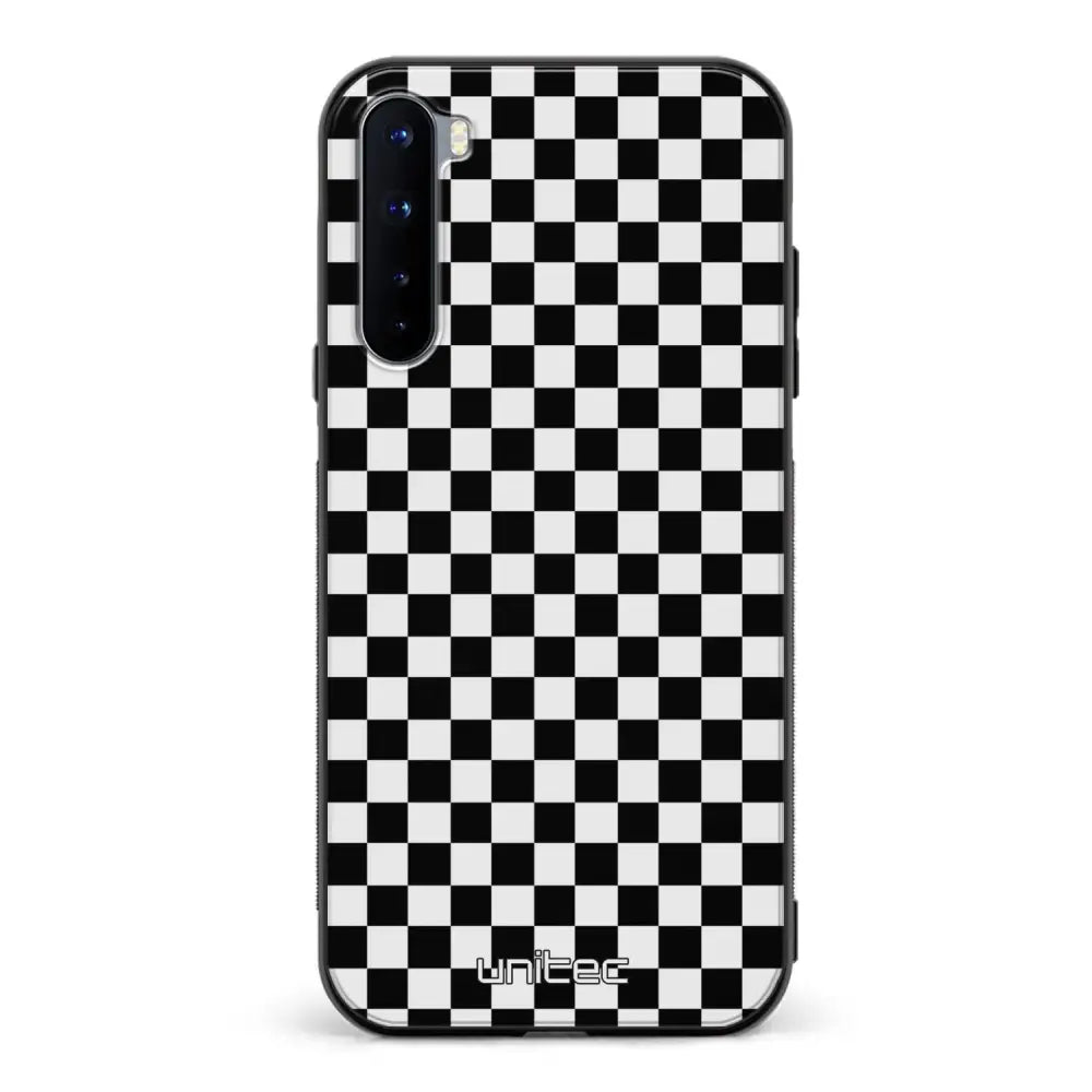 OnePlus Nord suojakuoret - Black And White - Ei