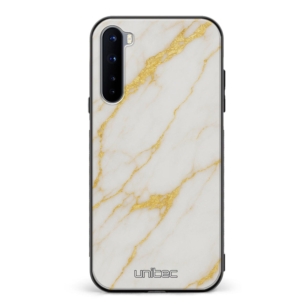 OnePlus Nord Suojakuoret Marmori – White Luxe