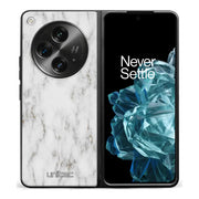 OnePlus Open marmori suojakuoret - White Marble - Ei