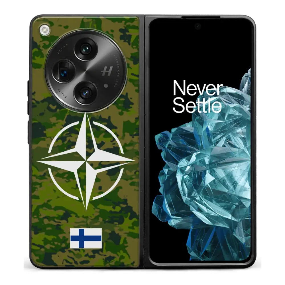 OnePlus Open nato suojakuoret - Camo Suomi - Ei