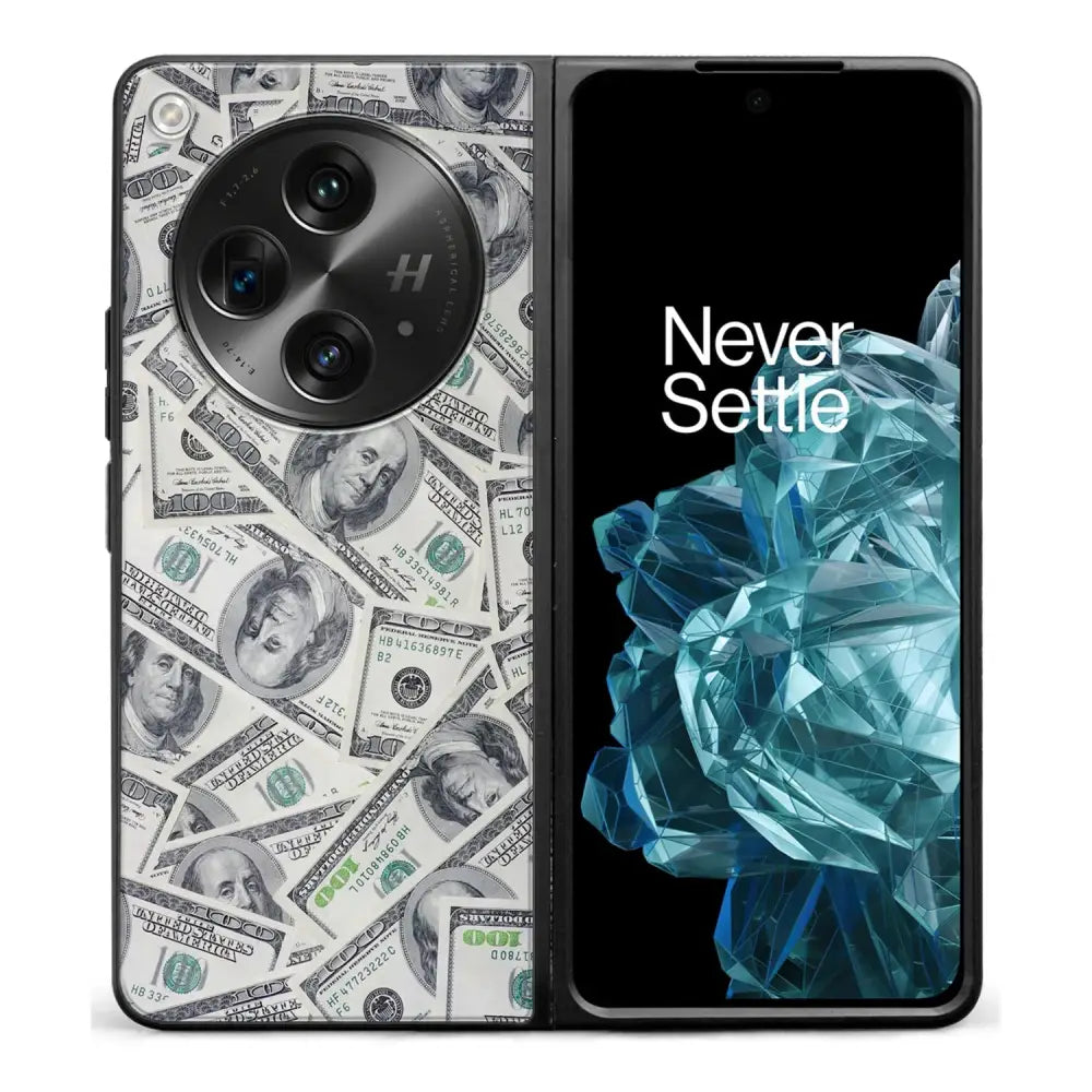 OnePlus Open seteli suojakuoret - Dollarit - Ei