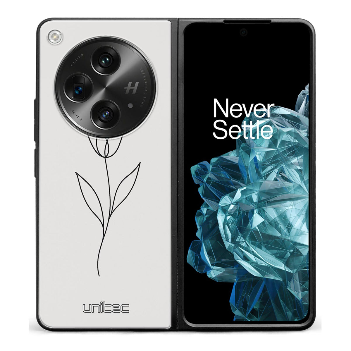 OnePlus Open Suojakuoret Minimalistic – Elegant Tulip