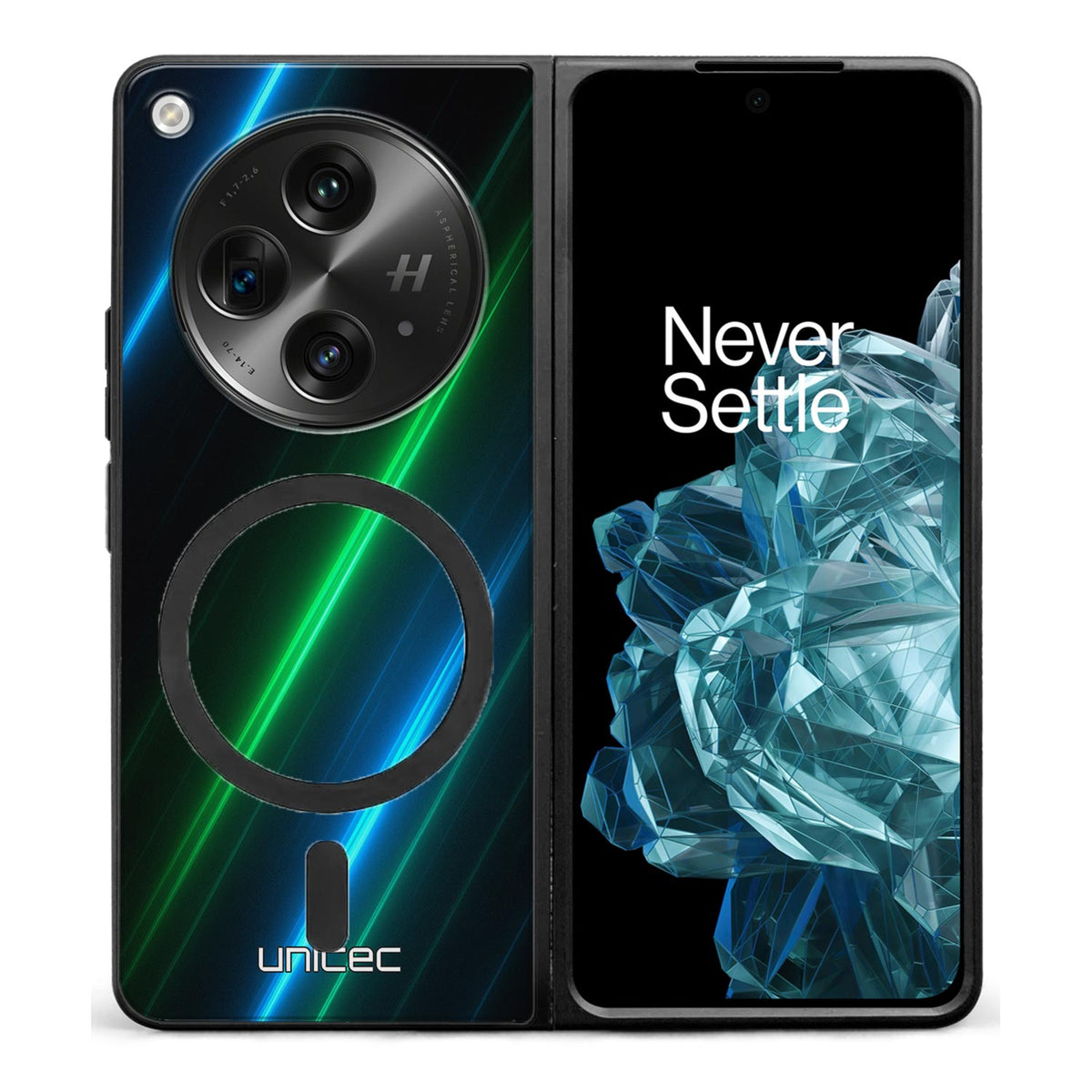 OnePlus Open Suojakuoret Neon – Cyber Green