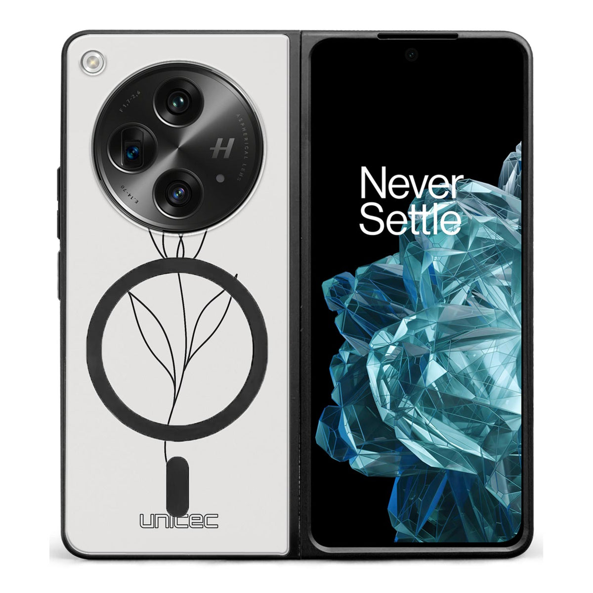OnePlus Open Suojakuoret Minimalistic – Elegant Tulip