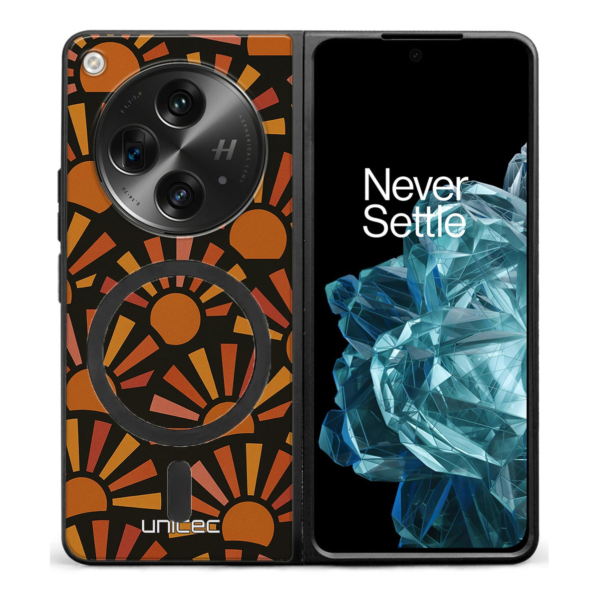 OnePlus Open Suojakuoret Vintage – Warm Sunburst