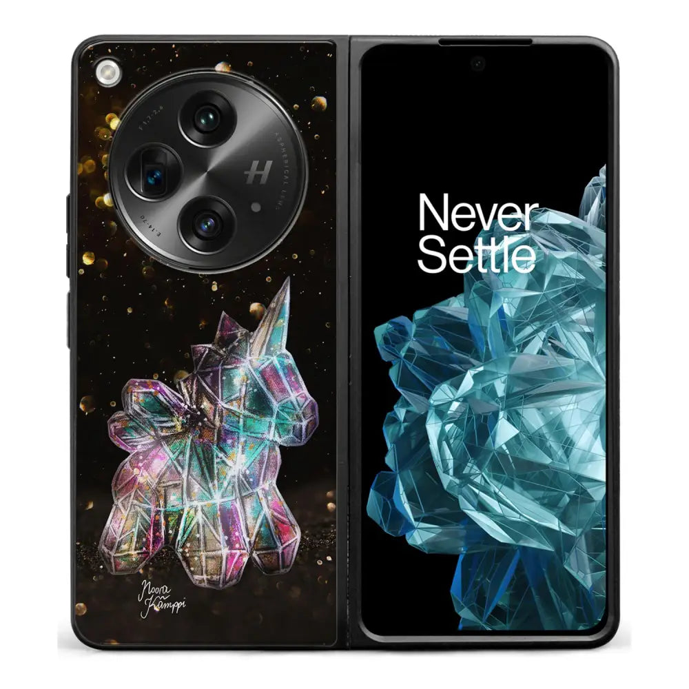 OnePlus Open unicorn suojakuoret - Kulta - Noora Kämppi - Ei