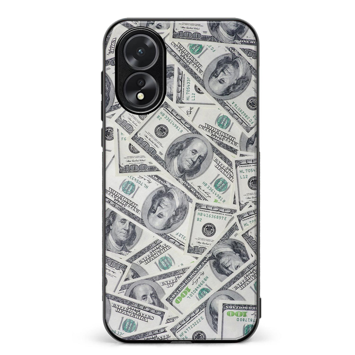 Oppo A18 seteli suojakuoret - Dollarit