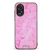 Oppo A18 marmori suojakuoret - Light Pink Marble
