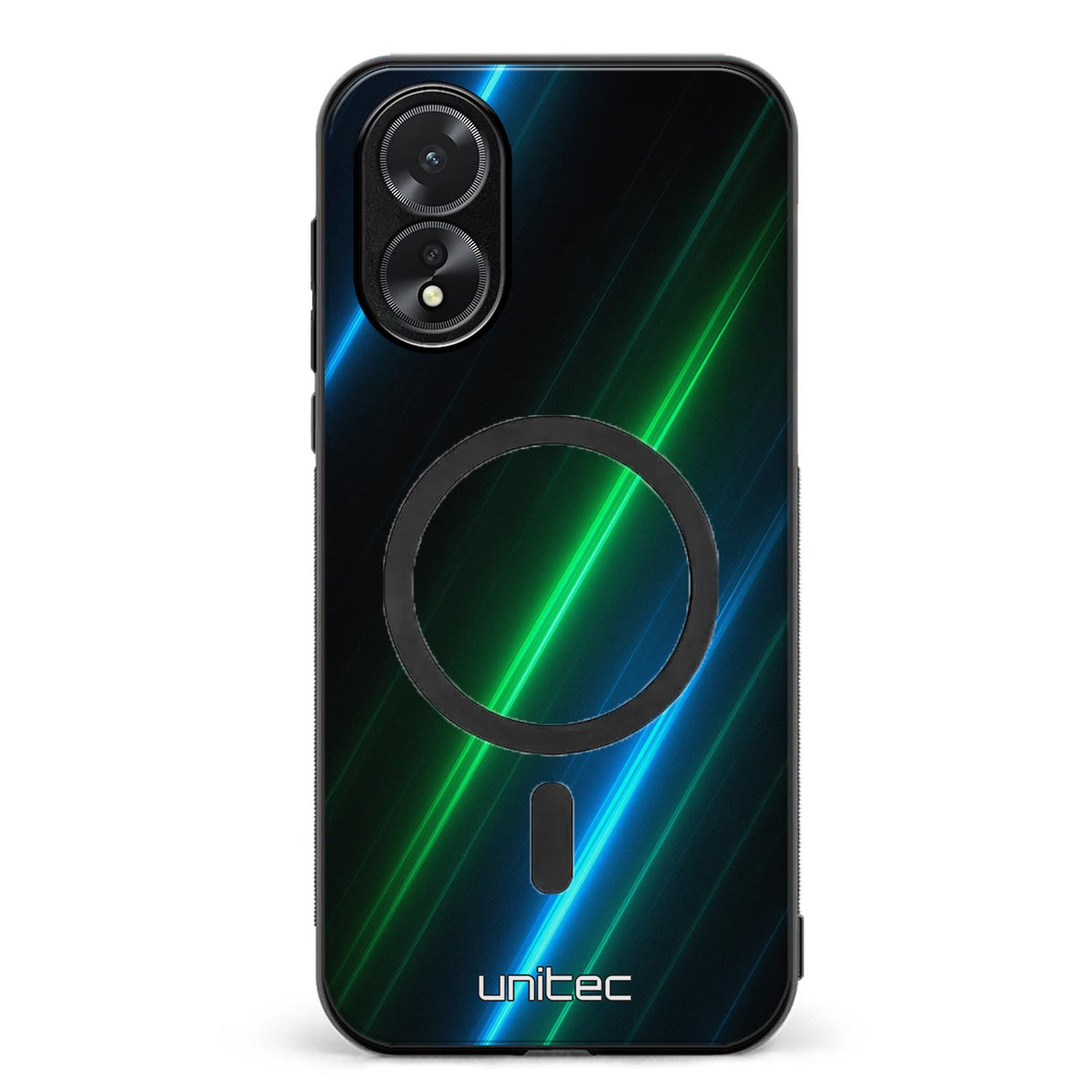 Oppo A18 Suojakuoret Neon – Cyber Green