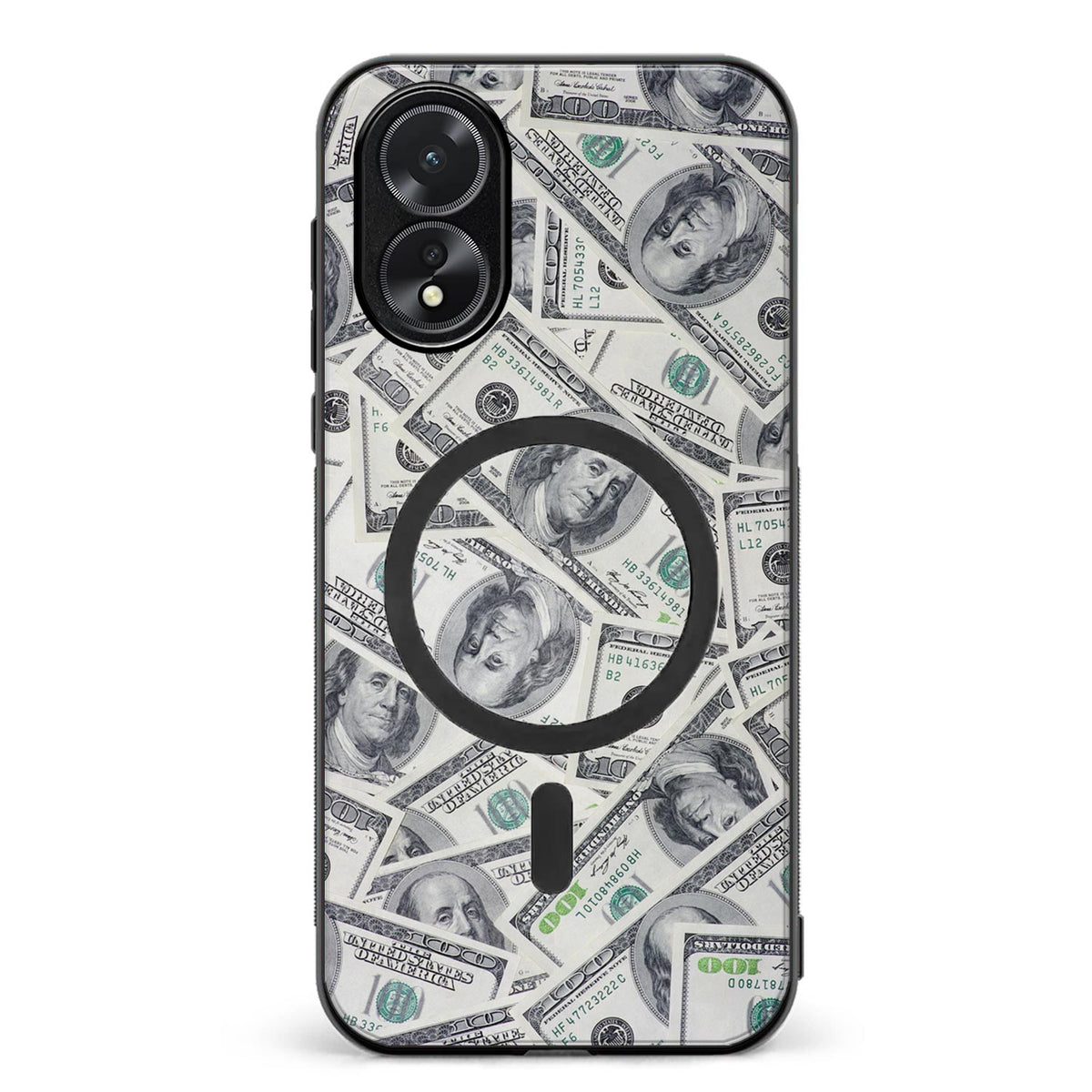 Oppo A18 seteli suojakuoret - Dollarit