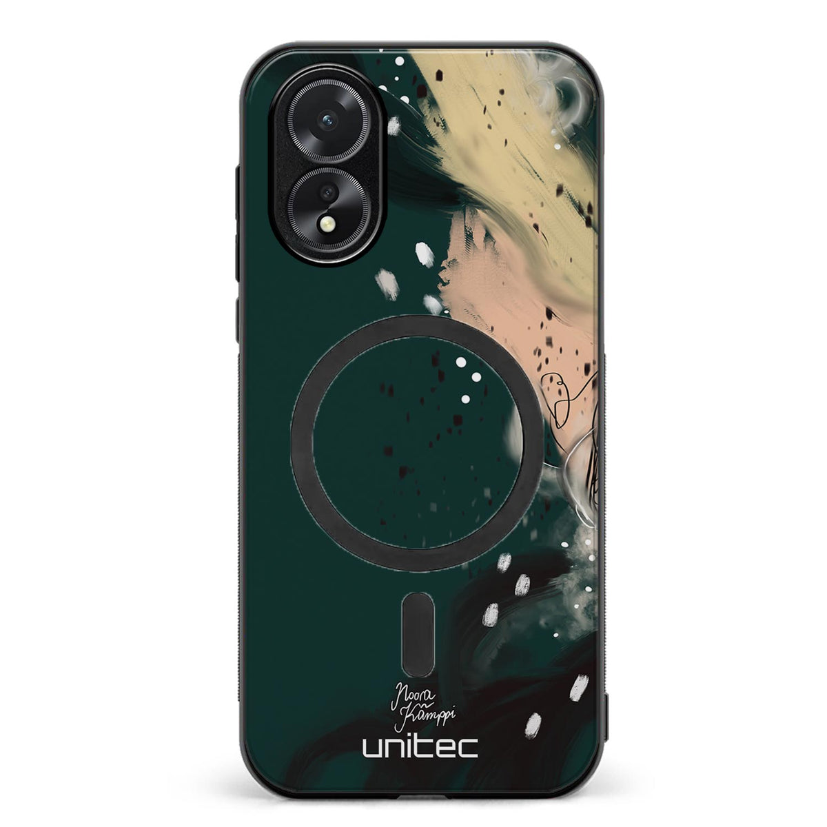 Oppo A18 urban magic suojakuoret - Dots - Noora Kämppi