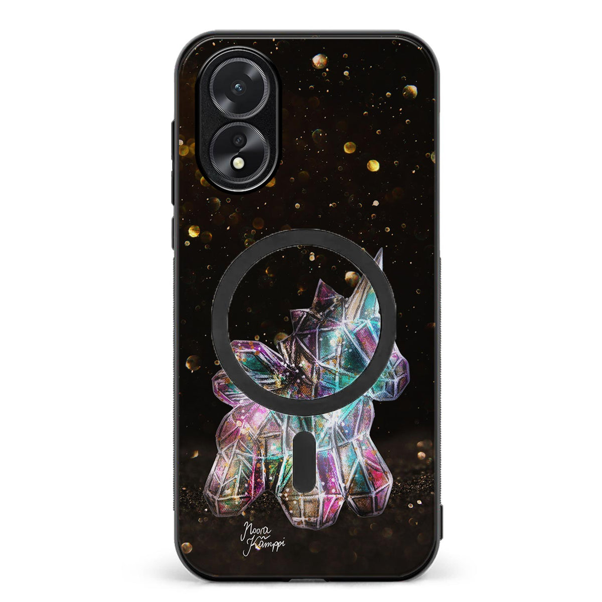Oppo A18 unicorn suojakuoret - Kulta - Noora Kämppi