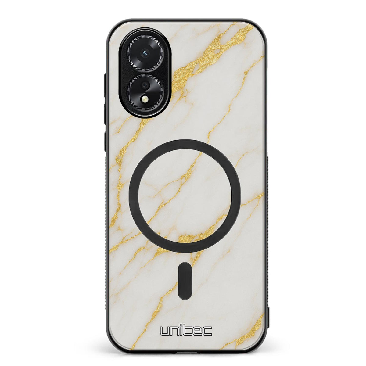 Oppo A18 Suojakuoret Marmori – White Luxe