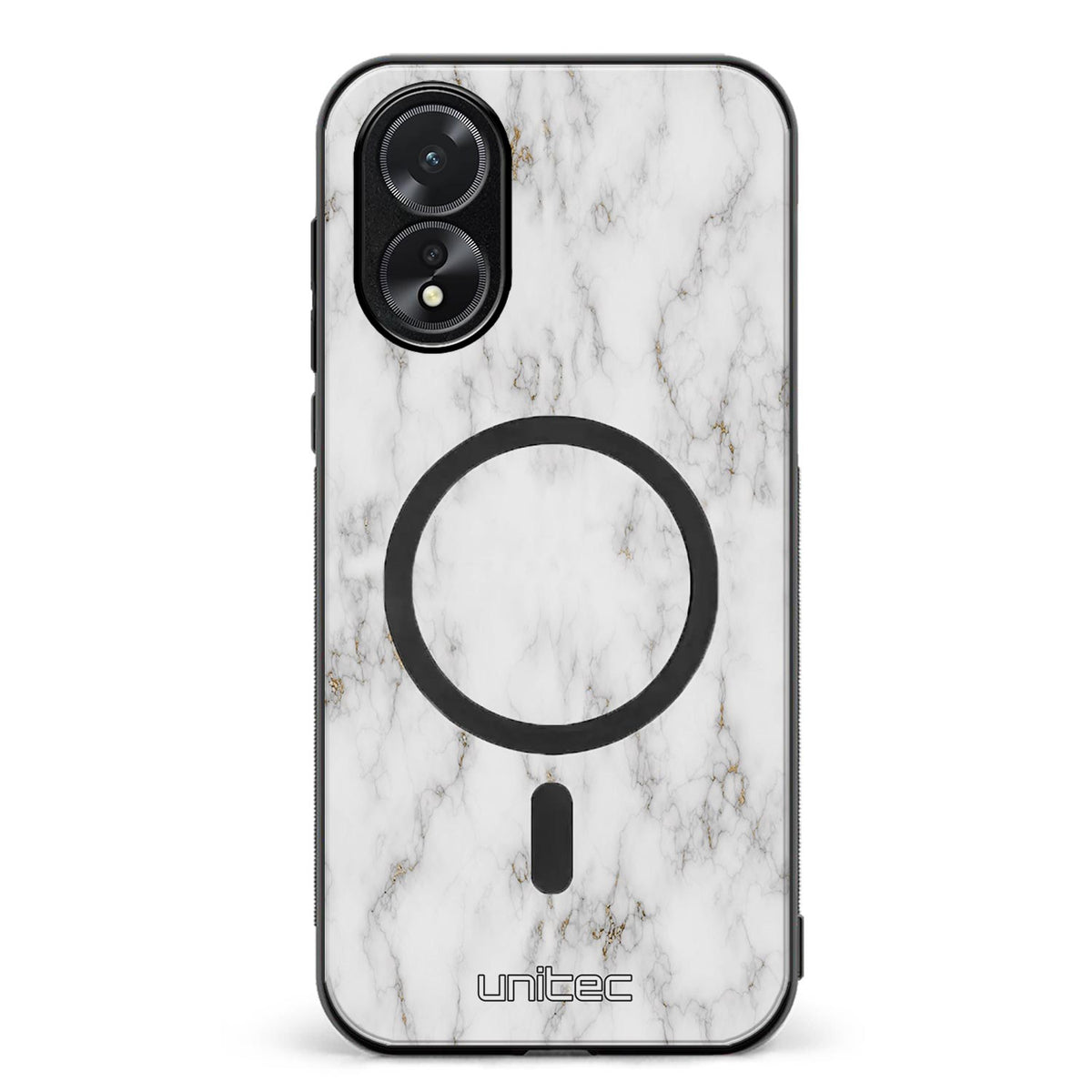 Oppo A18 marmori suojakuoret - White Marble