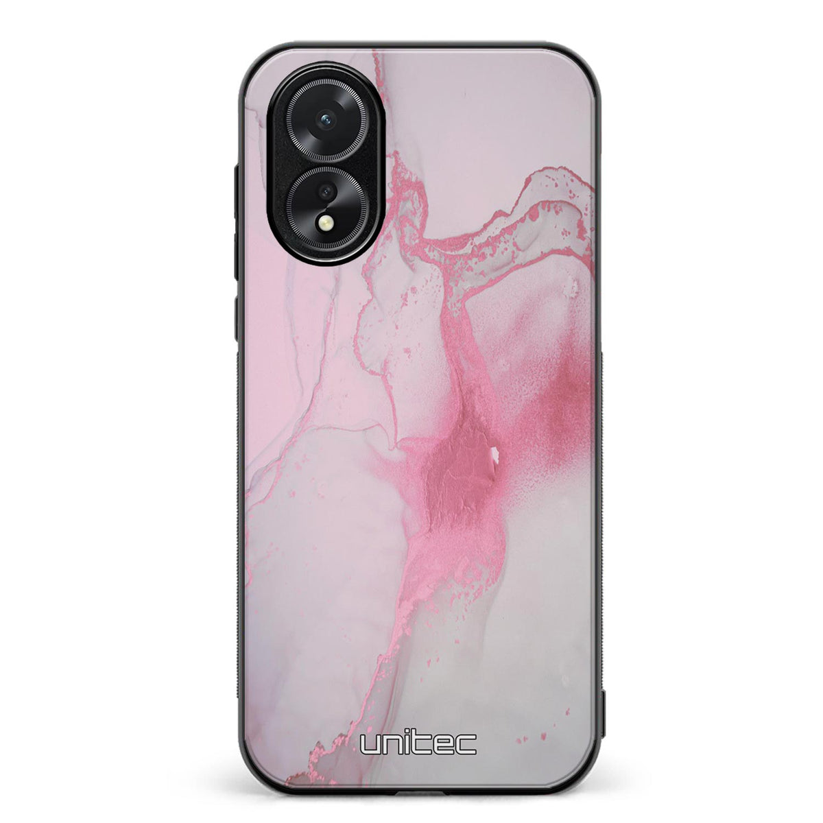 Oppo A18 marmori suojakuoret - Pink Pok Rie