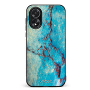 Oppo A18 marmori suojakuoret - Turquoise Marble