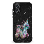 Oppo A18 unicorn suojakuoret - Valkoinen - Noora Kämppi
