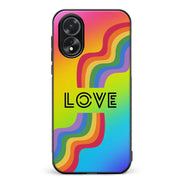 Oppo A38 pride suojakuoret - Love - Ei