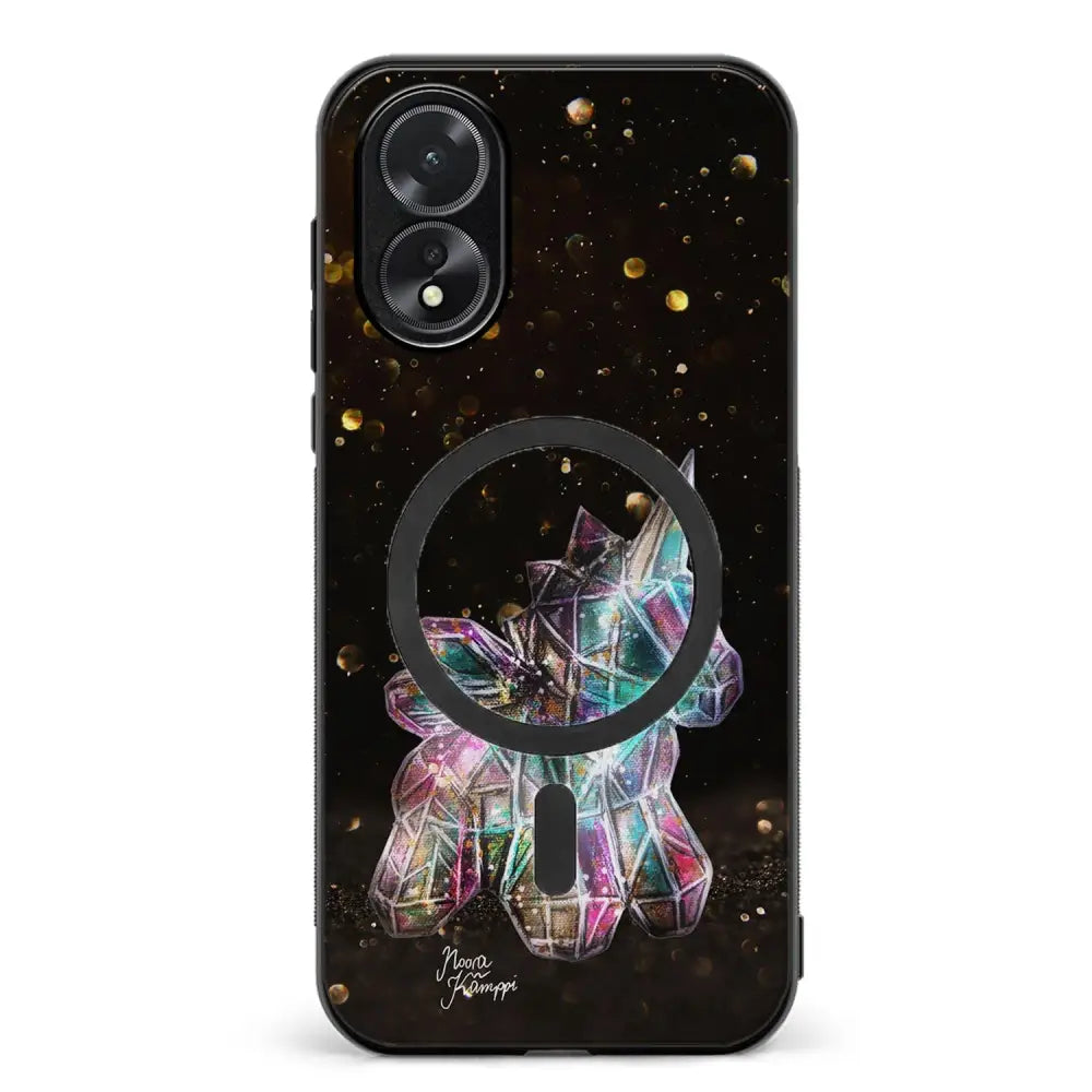 Oppo A38 unicorn suojakuoret - Kulta - Noora Kämppi