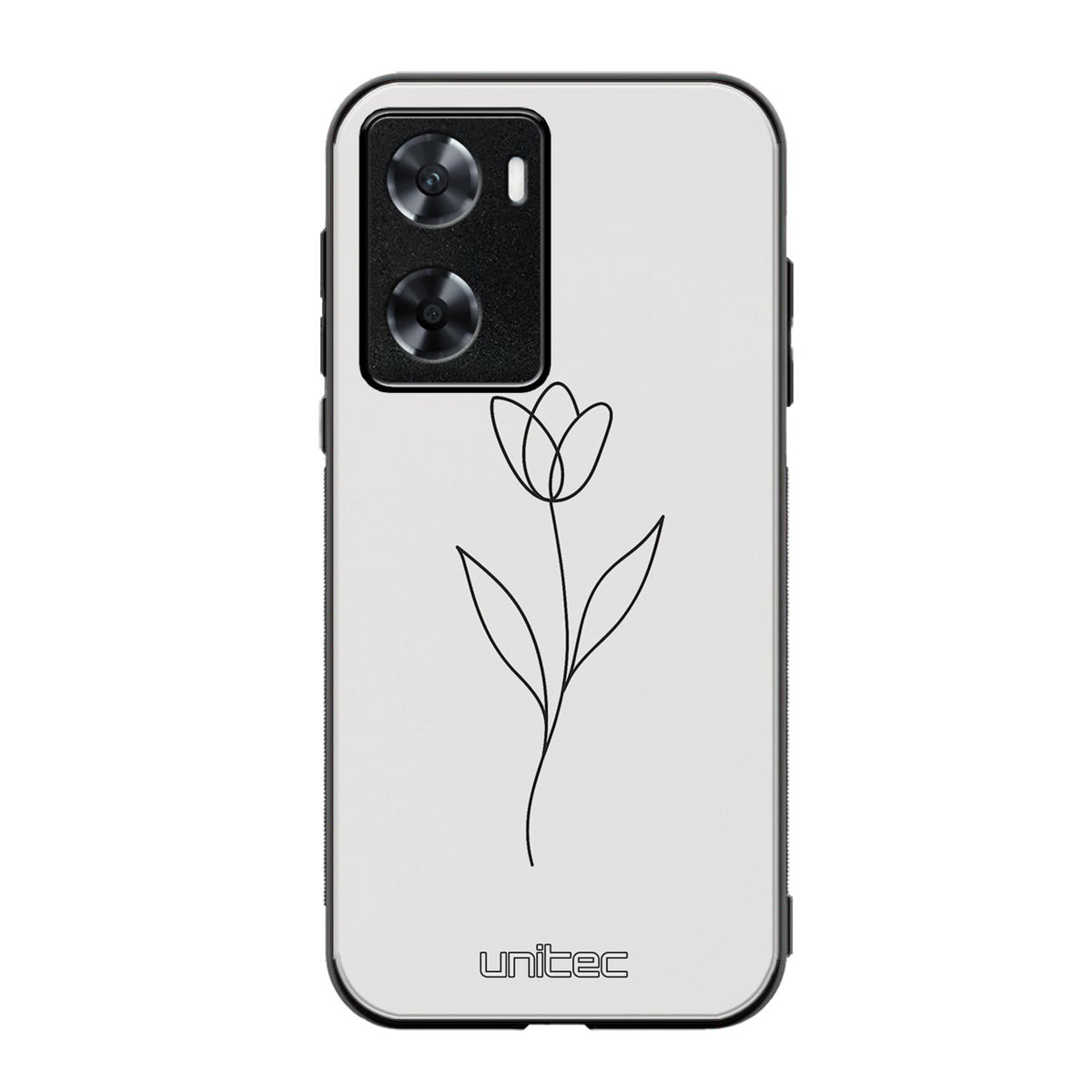 Oppo A77 Suojakuoret Minimalistic – Elegant Tulip