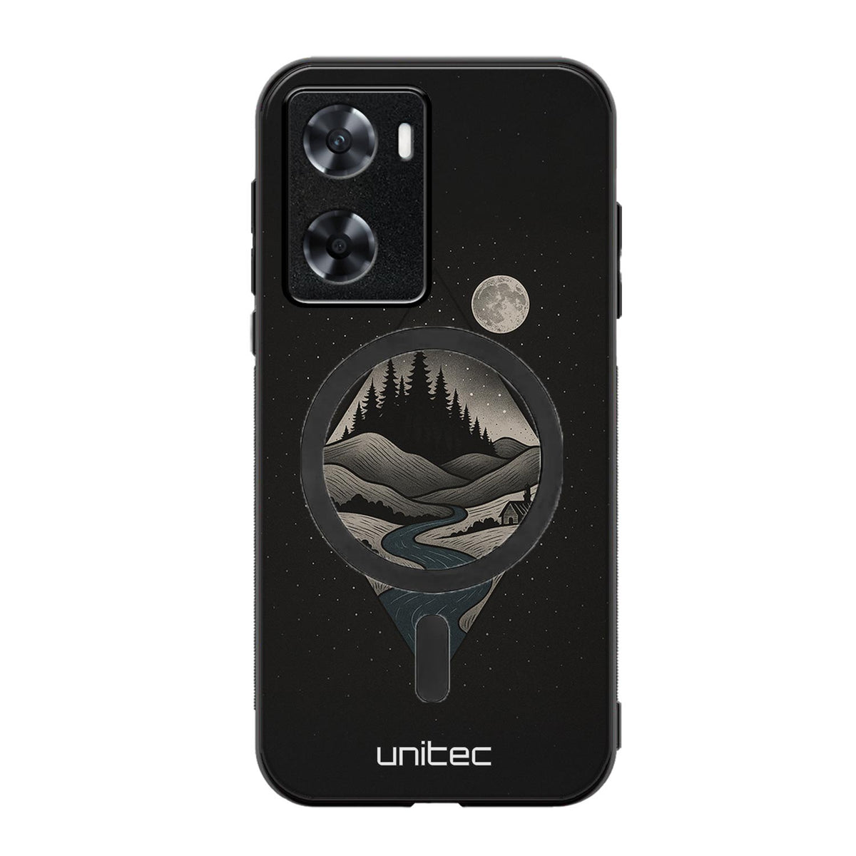 Oppo A77 Suojakuoret Outdoor – Night Forest