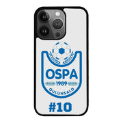 Puhelimen Seurakuoret - OSPA - Valkoinen pelinumerolla - Ei