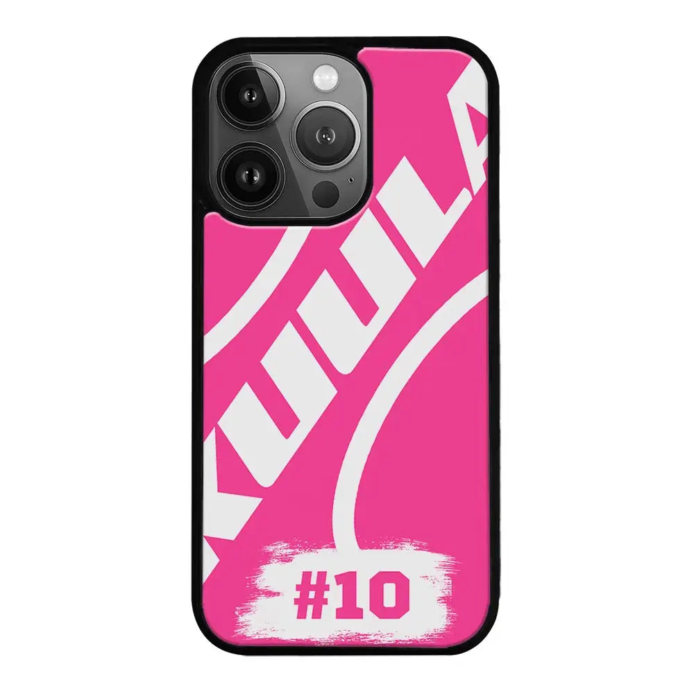 Puhelimen Seurakuoret - Ylivieskan Kuula - Vaaleanpunainen pelinumerolla - Ei