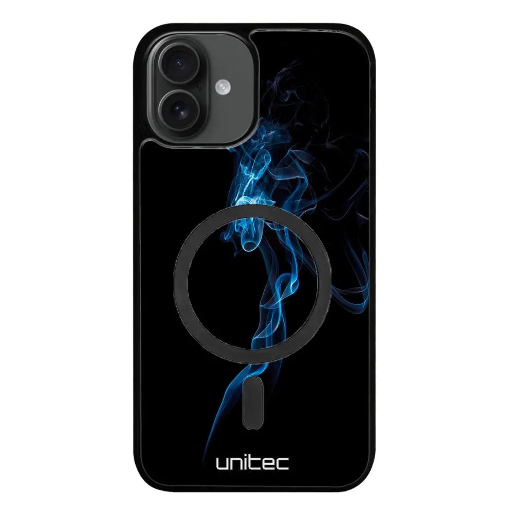 Puhelimen suojakuoret - Blue Smoke On Black