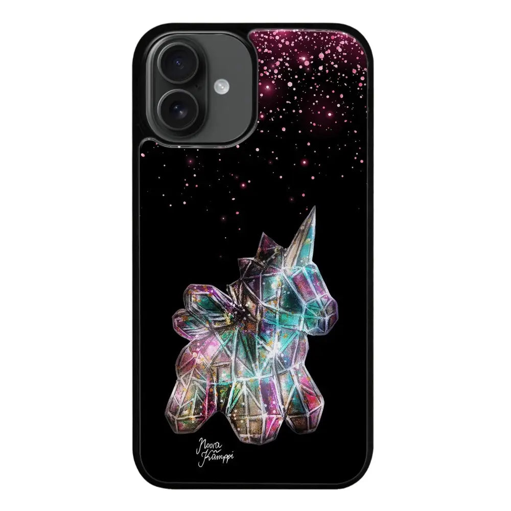 Puhelimen unicorn suojakuoret - Pinkki - Noora Kämppi - Ei
