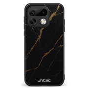 Realme 16 Pro Plus Suojakuoret Marmori – Midnight Gold