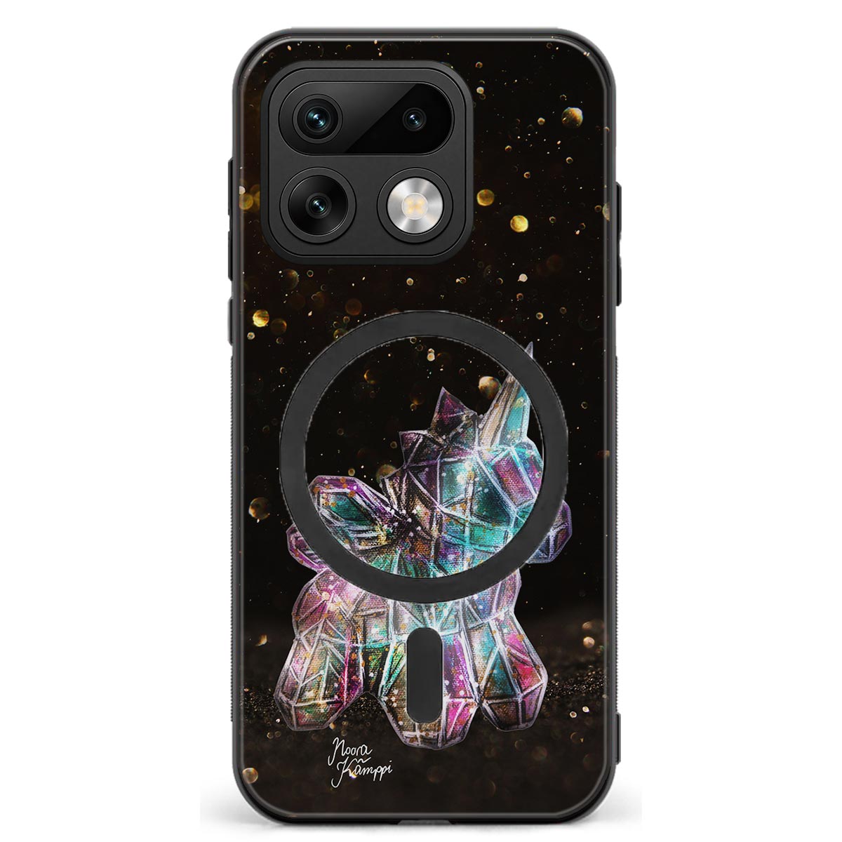 Realme 16 Pro 5G unicorn suojakuoret - Kulta - Noora Kämppi