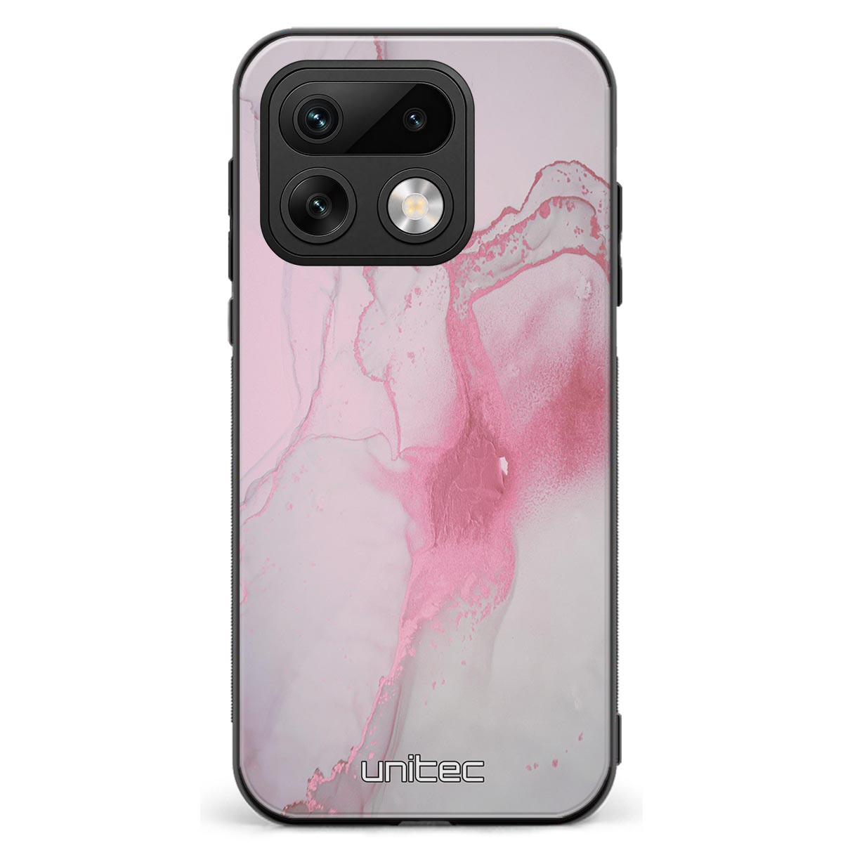 Realme 16 Pro 5G marmori suojakuoret - Pink Pok Rie