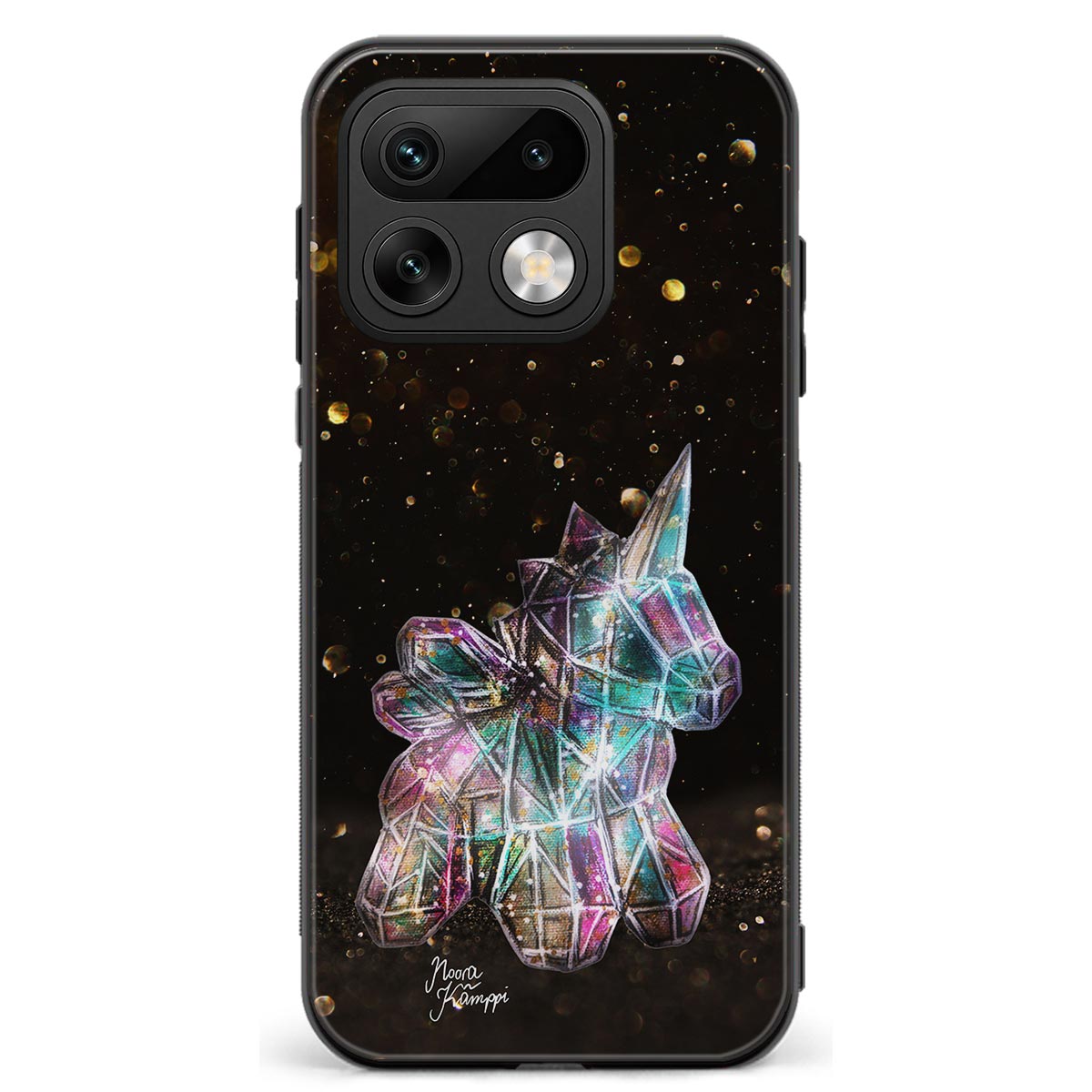 Realme 16 Pro 5G unicorn suojakuoret - Kulta - Noora Kämppi