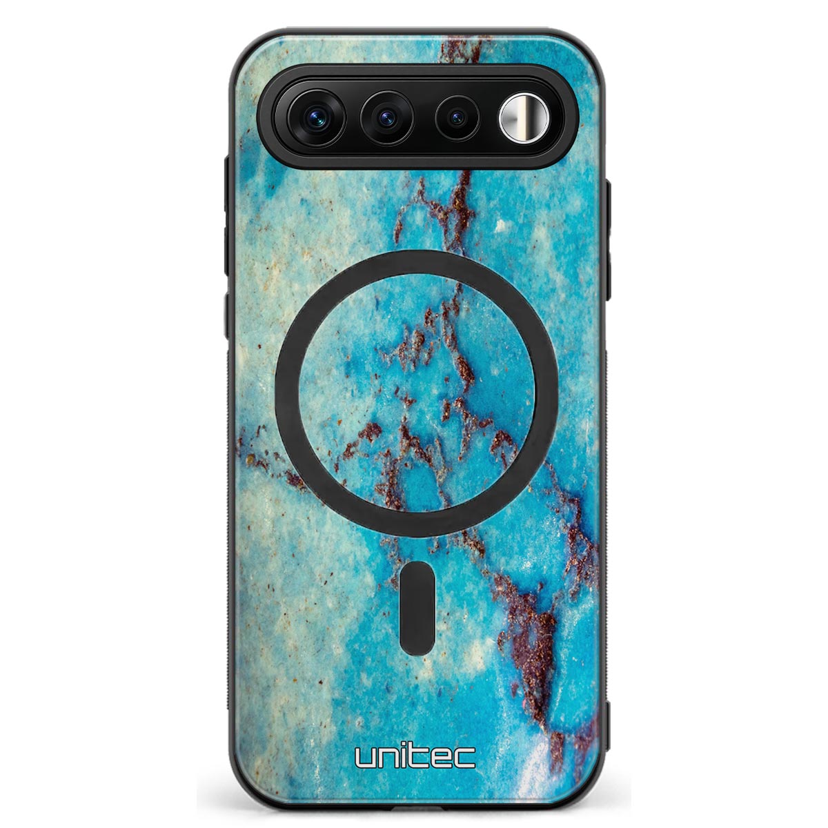 Realme 16 5G marmori suojakuoret - Turquoise Marble
