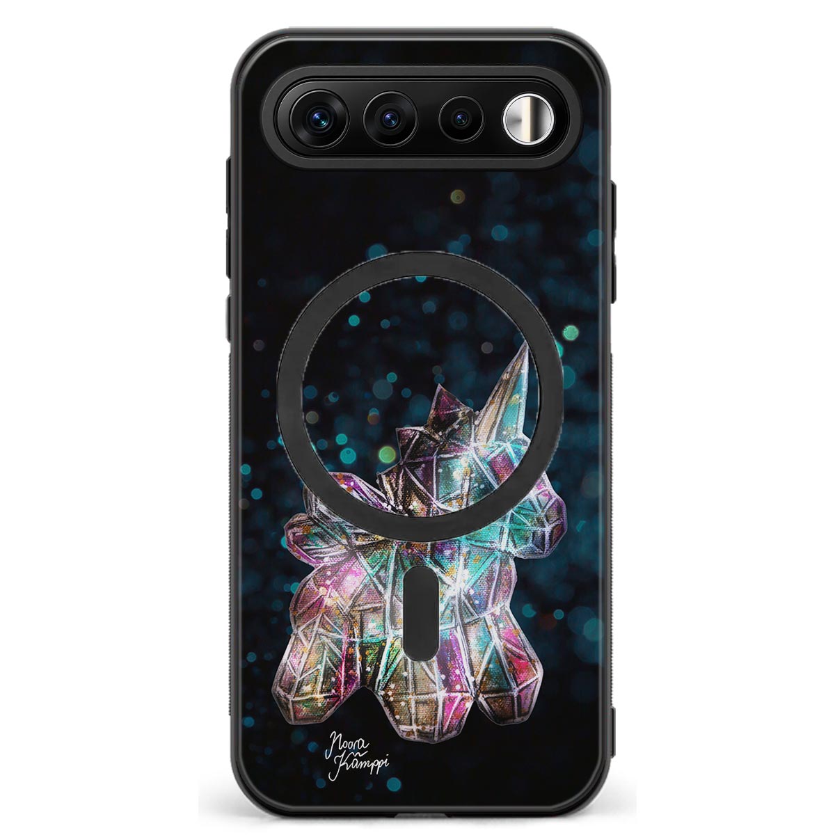 Realme 16 5G unicorn suojakuoret - Sininen - Noora Kämppi