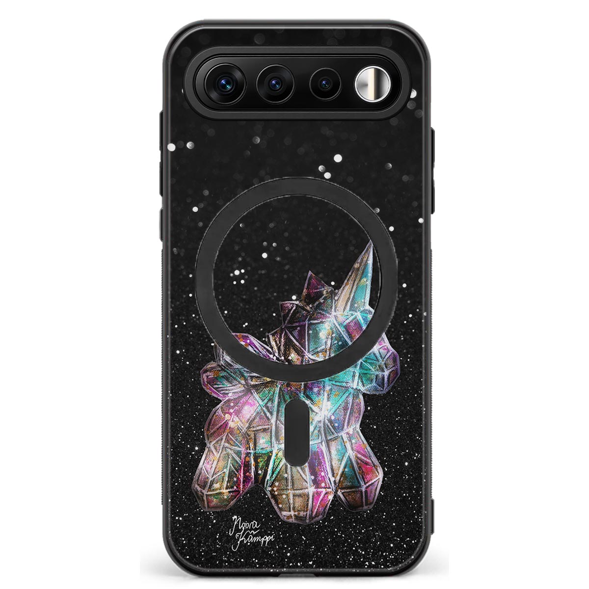 Realme 16 5G unicorn suojakuoret - Valkoinen - Noora Kämppi