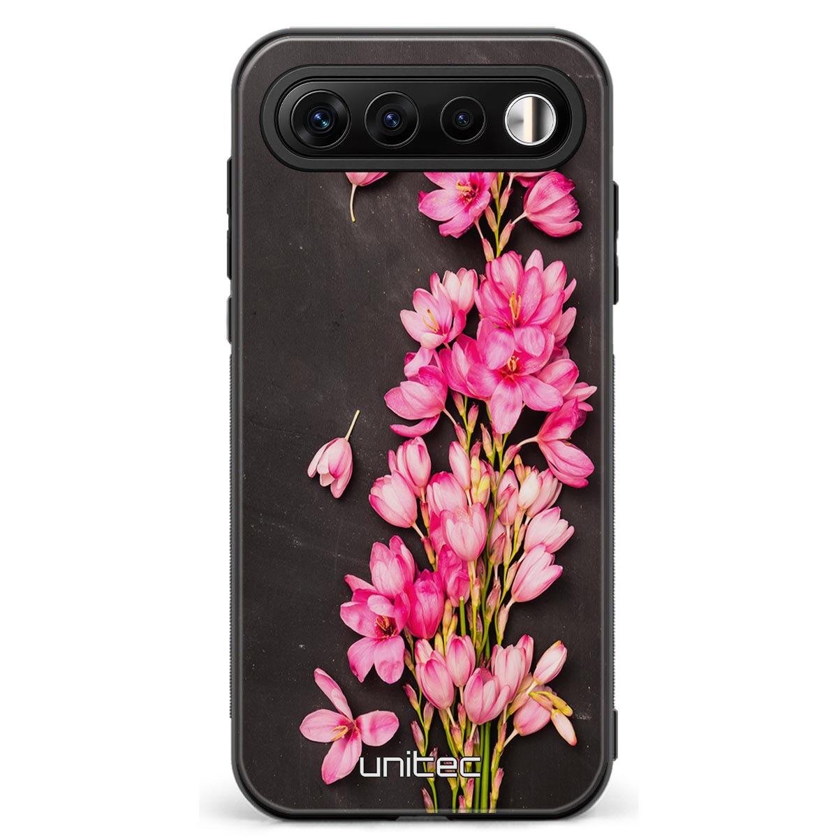 Realme 16 5G kukka suojakuoret - Pink Flowers