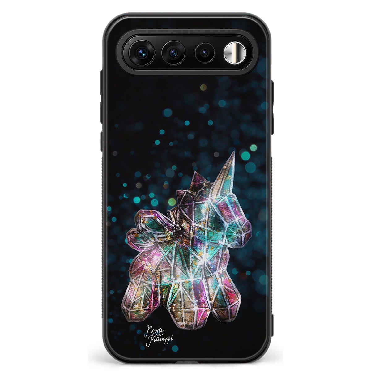 Realme 16 5G unicorn suojakuoret - Sininen - Noora Kämppi