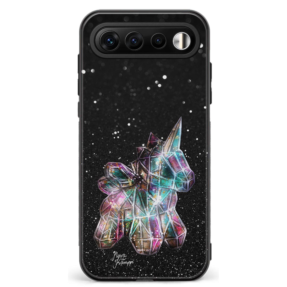 Realme 16 5G unicorn suojakuoret - Valkoinen - Noora Kämppi