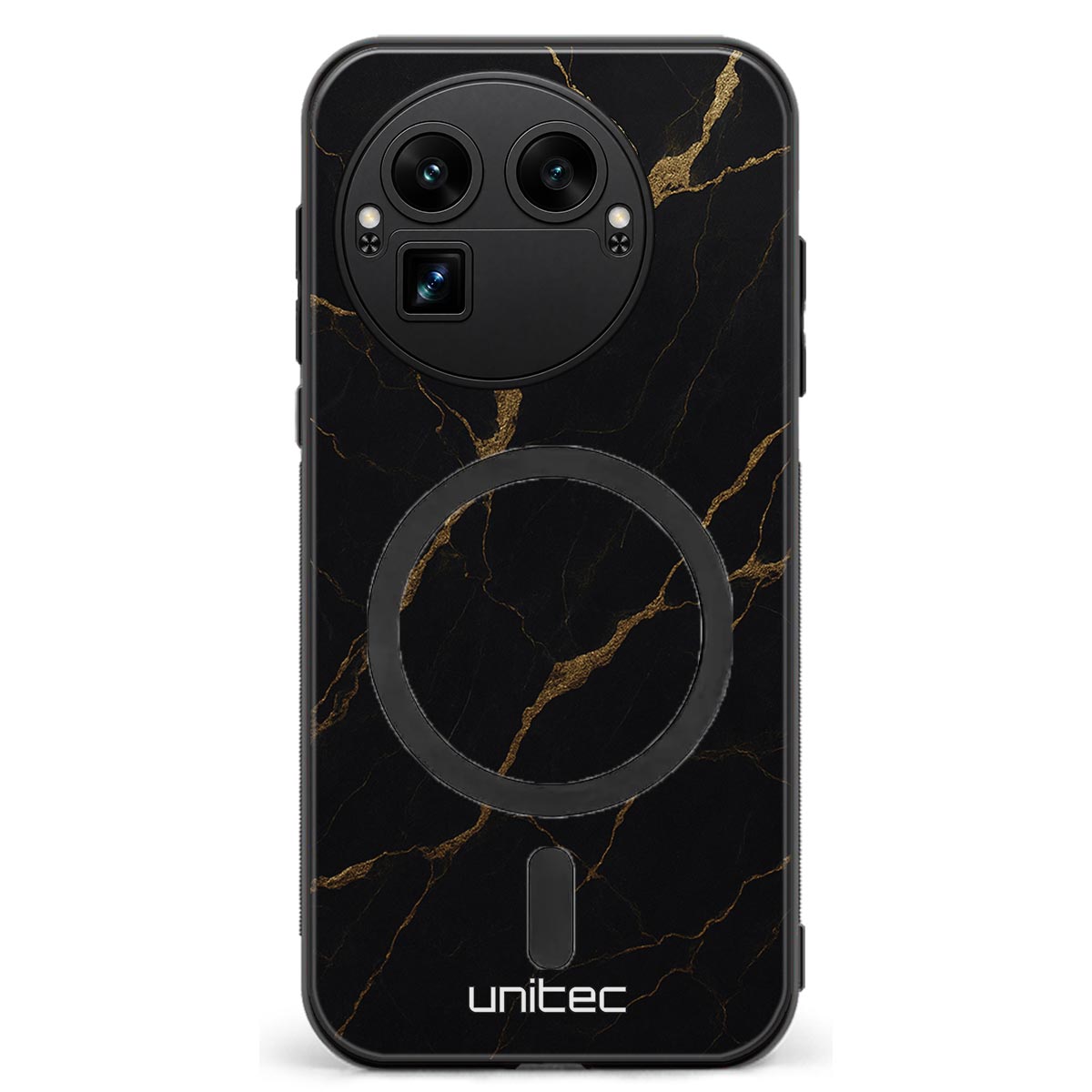 Realme Gt8 Pro Suojakuoret Marmori – Midnight Gold