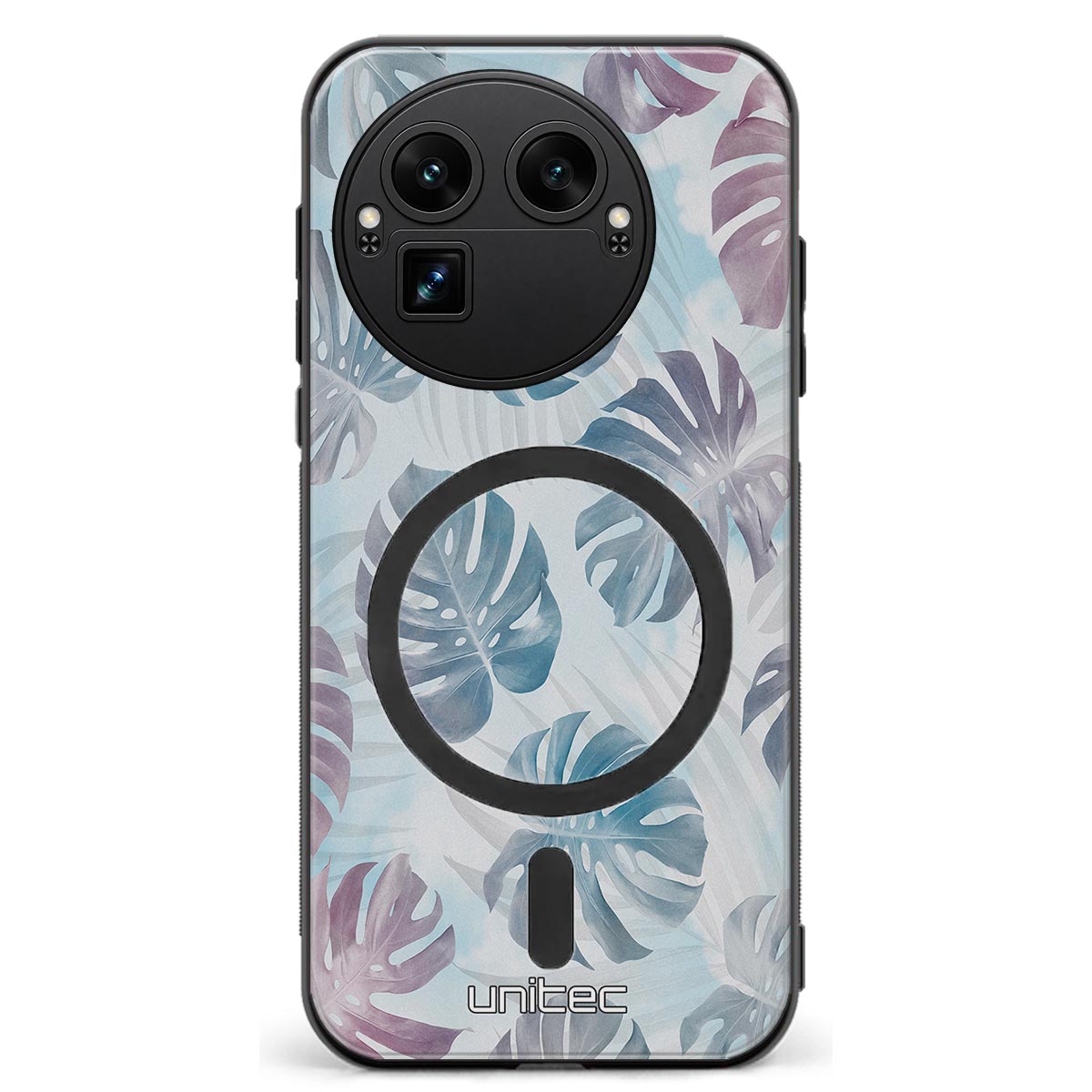 Realme GT8 Pro kukka suojakuoret - Monstera Texture