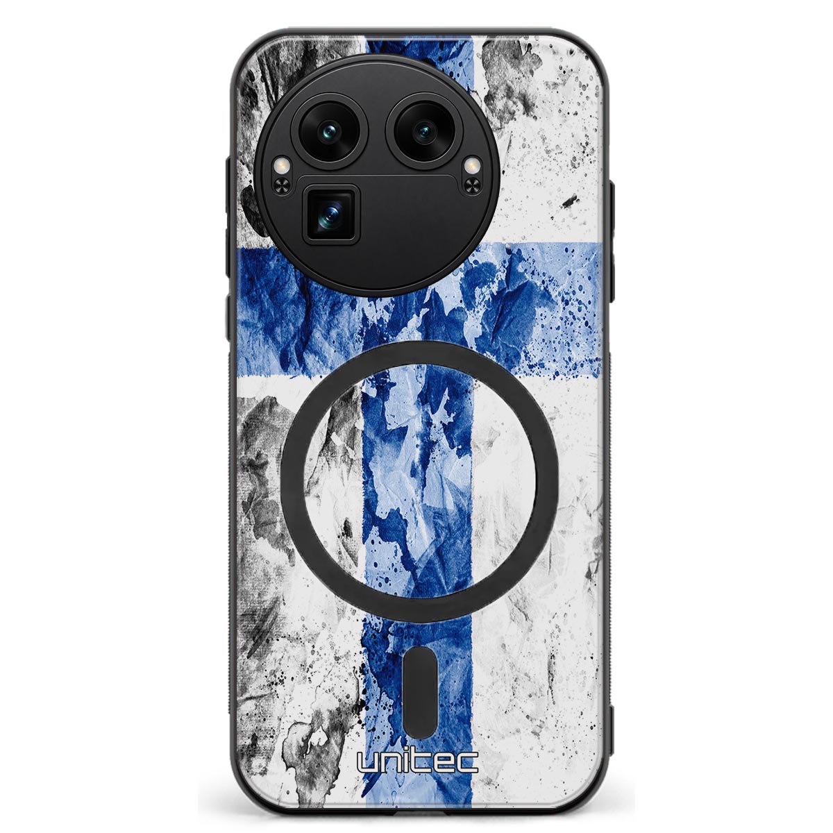 Realme GT8 Pro suojakuoret - Painted Finnish Flag