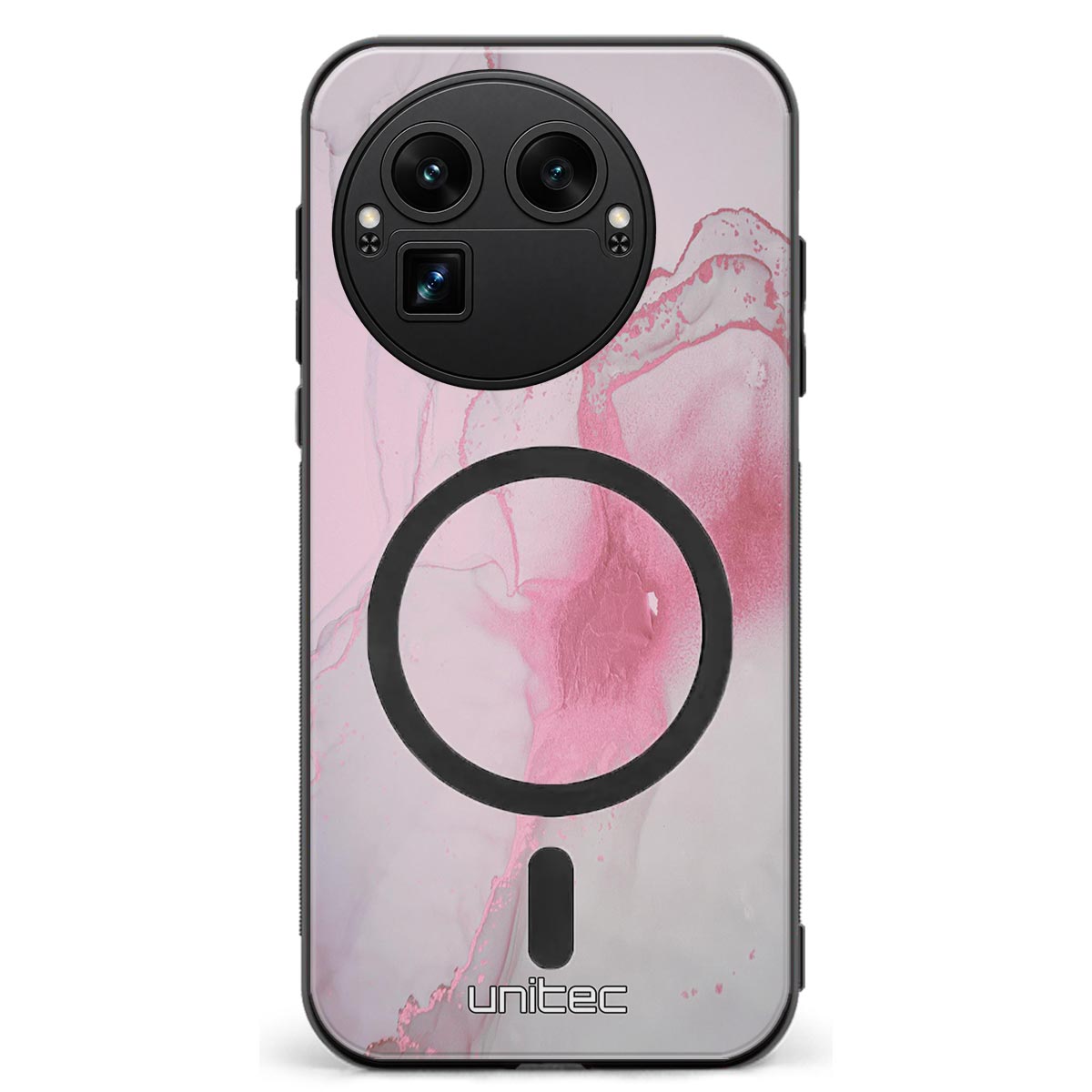 Realme GT8 Pro marmori suojakuoret - Pink Pok Rie