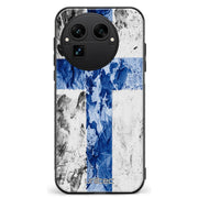 Realme GT8 Pro suojakuoret - Painted Finnish Flag