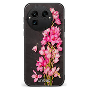 Realme GT8 Pro kukka suojakuoret - Pink Flowers