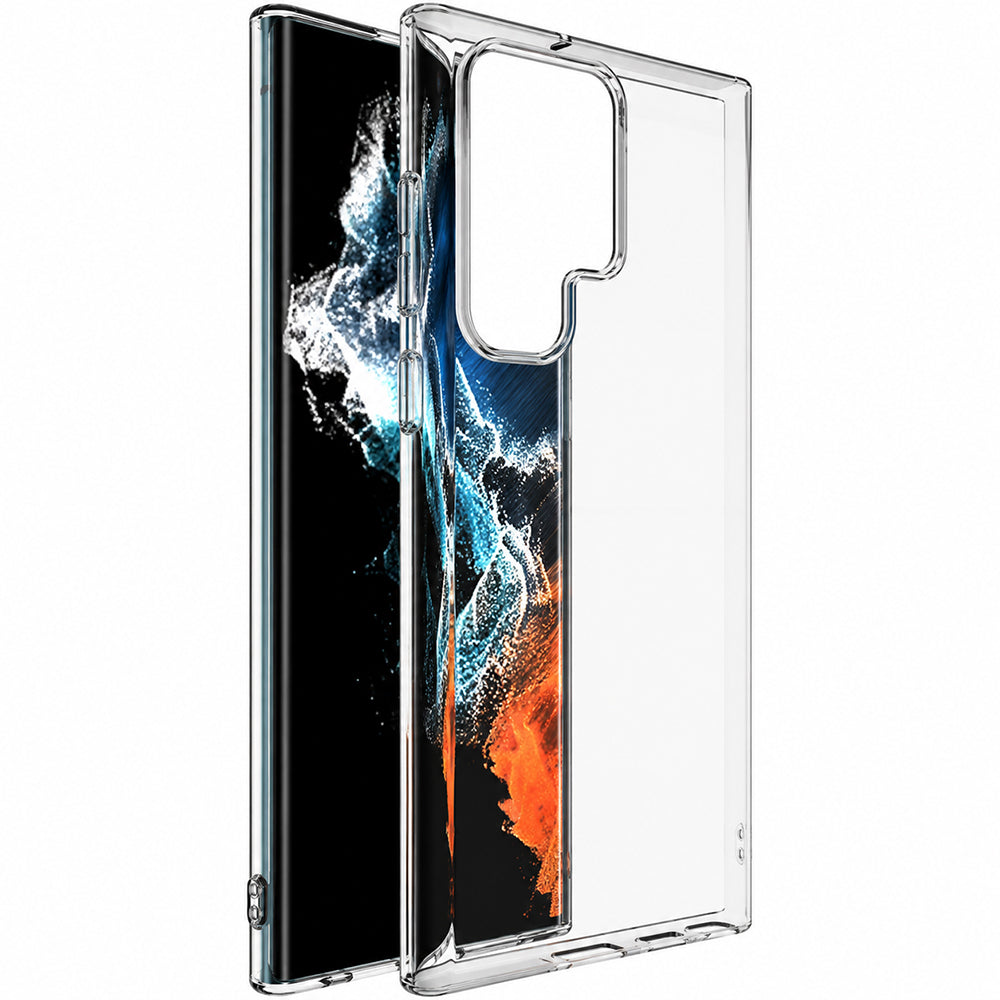 Samsung Galaxy S22 Ultra Silikonskal - Genomskinligt
